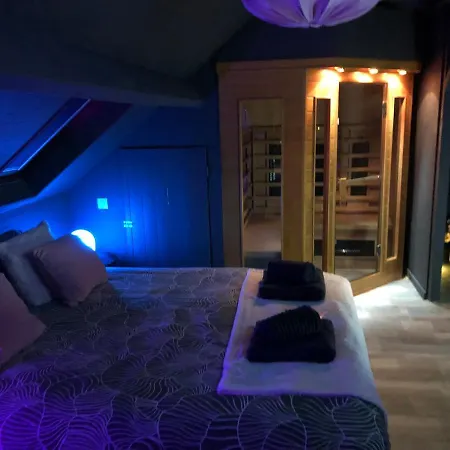 Pause Nature Sorbais Chambre Avec Spa, Sauna, Streaming Et Arrivee Autonome Exterior foto