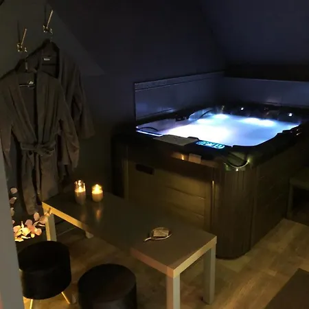 Pause Nature Sorbais Chambre Avec Spa, Sauna, Streaming Et Arrivee Autonome Exterior foto