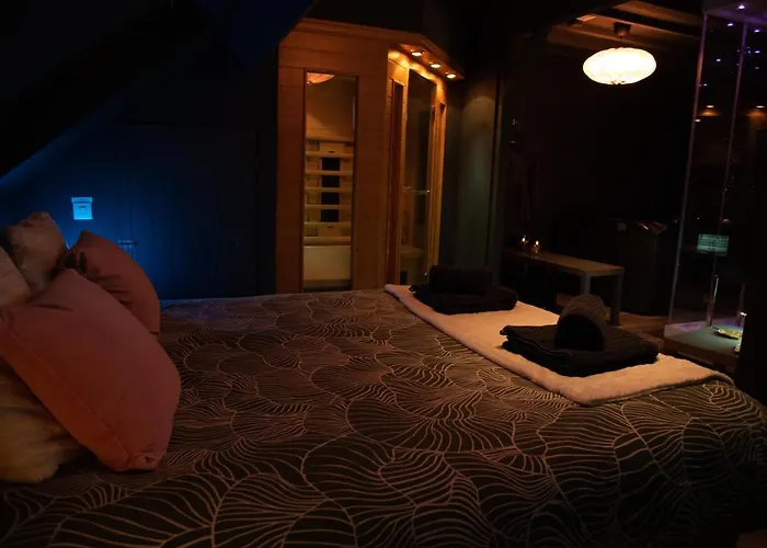 Pause Nature Sorbais Chambre Avec Spa, Sauna, Streaming Et Arrivee Autonome