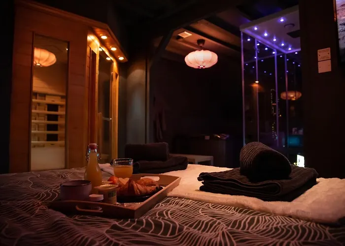 Pause Nature Sorbais Chambre Avec Spa, Sauna, Streaming Et Arrivee Autonome